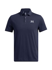 Under Armour Blue Icon Polo Shirt - Image 3 of 4