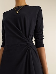 Baukjen Black Ana Twist Front Dress - Image 4 of 5