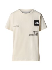 The North Face Cream Womens Foundation Coordinates Graphic Print T-Shirt - Image 1 of 1