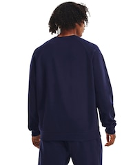Under Armour Blue Rival Sweatshirt - Image 2 of 6