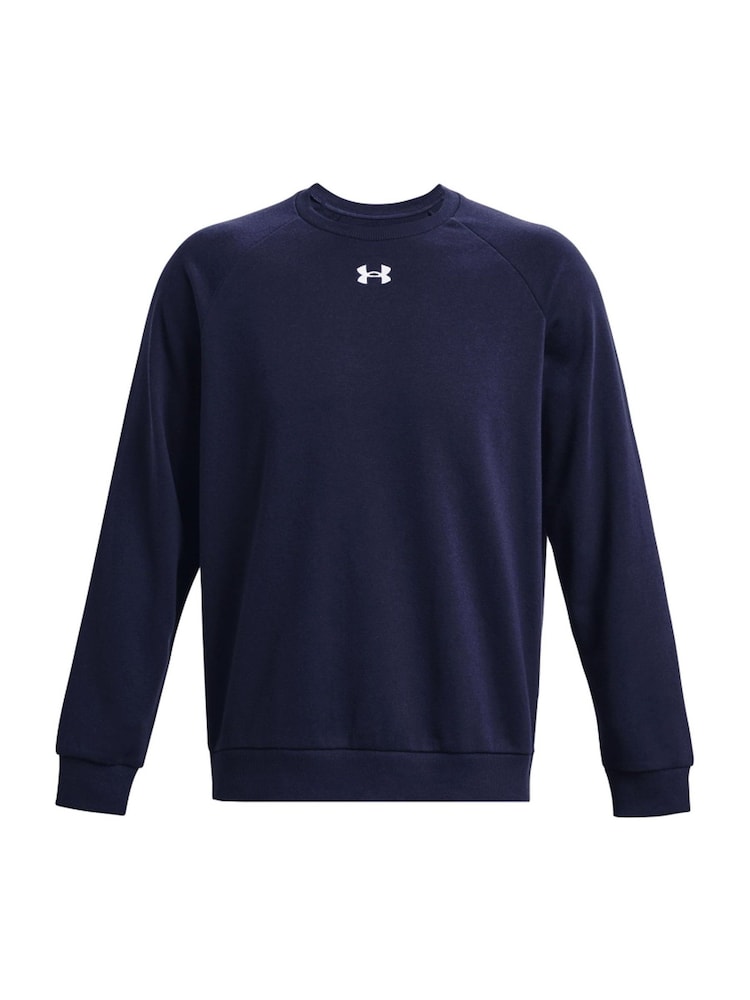 Under Armour Blue Rival Sweatshirt - Image 5 of 6