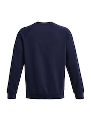 Under Armour Blue Rival Sweatshirt - Image 6 of 6