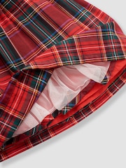 JoJo Maman Bébé Classic Red Tartan Party Dress - Image 5 of 6