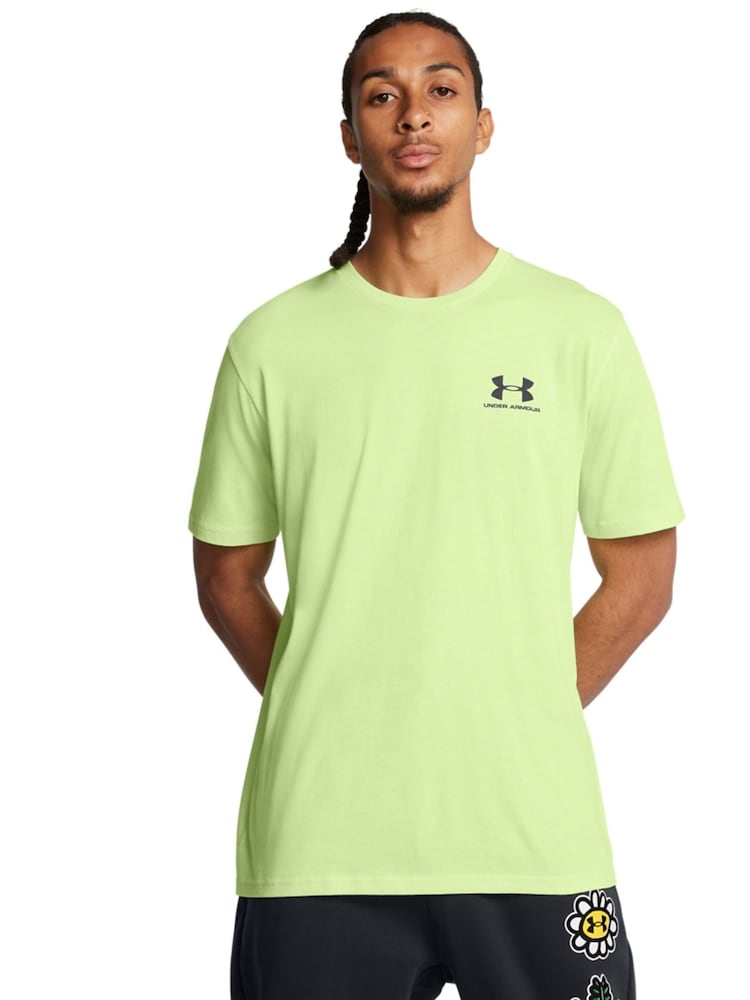 Under Armour Green Sportstyle Shortsleeve T-Shirt - Image 1 of 4