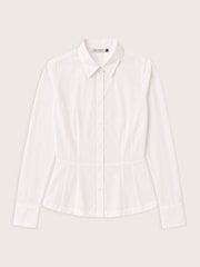 Baukjen White Essi Peplum Shirt - Image 5 of 5