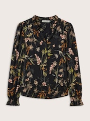 Baukjen Black Sabrina Puff Sleeve Blouse - Image 4 of 4