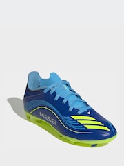 adidas Blue F50 Messi League Firm/Multi-Ground Football Boots - Image 4 of 10