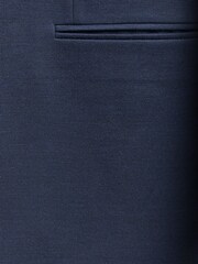 Bright Blue Slim Fit Motion Flex Jersey Blazer - Image 4 of 6