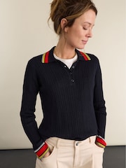 Baukjen Nora Merino Wool Polo Top - Slika 1 od 4