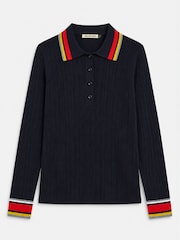 Baukjen Nora Merino Wool Polo Top - Slika 4 od 4