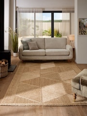 Natural N. Premium Ashcroft Hand Braided Jute Rug - Image 1 of 6