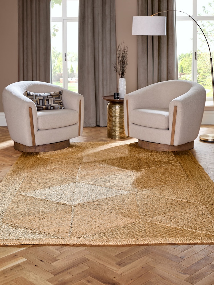 Natural N. Premium Ashcroft Hand Braided Jute Rug - Image 2 of 6
