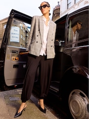 Baukjen Black Otis Jersey Balloon Trousers - Image 1 of 6