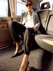 Baukjen Black Otis Jersey Balloon Trousers - Image 4 of 6