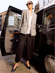 Baukjen Black Otis Jersey Balloon Trousers - Image 5 of 6