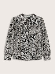 Baukjen Black Button Down Blouse - Image 4 of 4