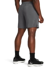 Under Armour Grey Launch 7'' Shorts - Image 2 of 7