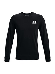 Under Armour Black Rival Terry LC Crew Neck Sweat Top - Image 5 of 6