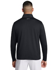 Under Armour Black Golf MatchPlay Quarter Zip Sweatshirt - Image 2 of 4