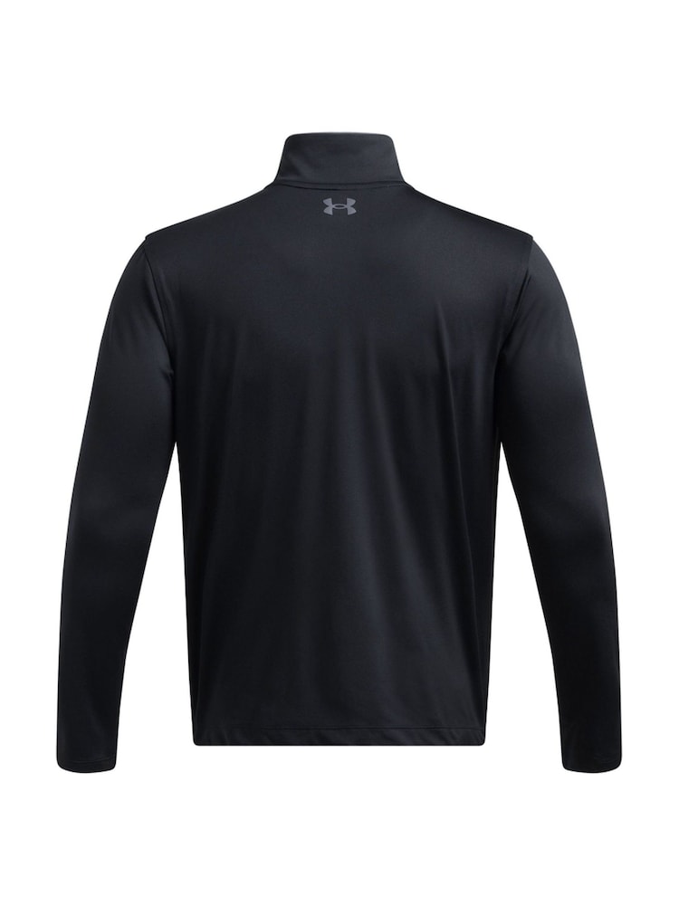 Under Armour Black Golf MatchPlay Quarter Zip Sweatshirt - Image 4 of 4