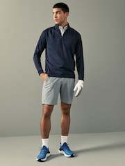 Under Armour Blue Blue Golf Storm Midlayer HZ Sweatshirt - Image 2 of 8