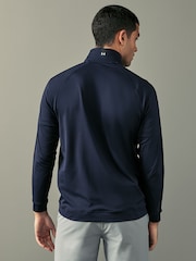 Under Armour Blue Blue Golf Storm Midlayer HZ Sweatshirt - Image 3 of 8