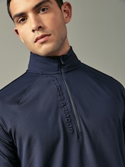 Under Armour Blue Blue Golf Storm Midlayer HZ Sweatshirt - Image 4 of 8