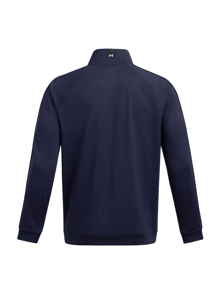 Under Armour Blue Blue Golf Storm Midlayer HZ Sweatshirt - Image 8 of 8