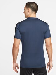 Nike Dark Navy Dri-FIT Academy Training T-Shirt - Image 2 of 3