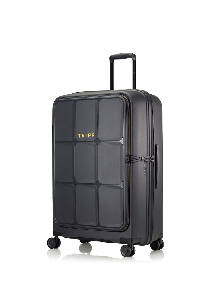 Tripp Grey Cruise Large Dual Access Suitcase - Image 2 of 6 Tripp Grey Cruise Large Dual Access Suitcase - Image 2 of 6
