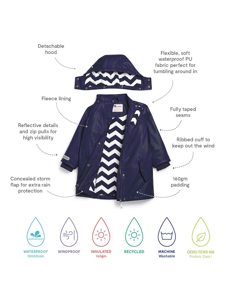Muddy Puddles Puddleflex Waterproof Insulated Jacket - Image 3 of 3