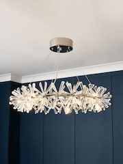 Visconte by BHS Silver Scafati Pendant Pendant Ceiling Light - Image 1 of 5