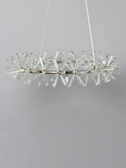 Visconte by BHS Silver Scafati Pendant Pendant Ceiling Light - Image 2 of 5