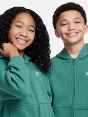 Nike Mid Green Club Fleece Tracksuit - Image 11 of 11