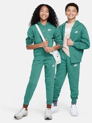 Nike Mid Green Club Fleece Tracksuit - Image 8 of 11