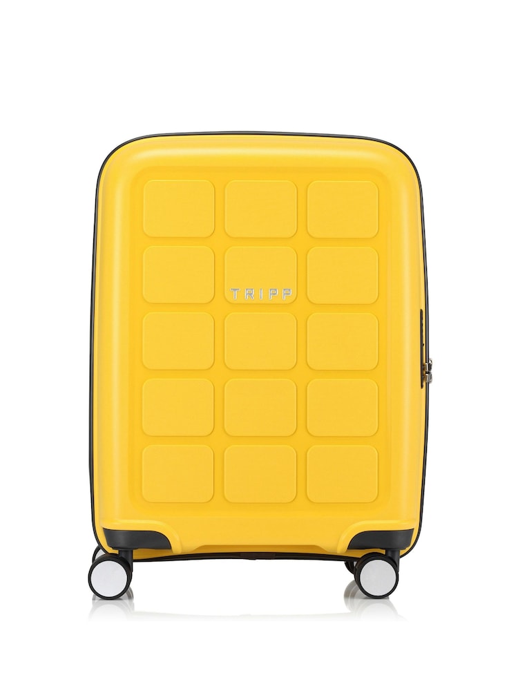 Tripp Yellow Holiday 8 Cabin Suitcase - Image 1 of 5 Tripp Yellow Holiday 8 Cabin Suitcase - Image 1 of 5