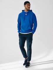 Under Armour Blue Rival Fleece Hoodie - Image 2 of 8