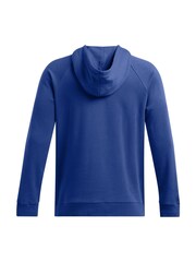 Under Armour Blue Rival Fleece Hoodie - Image 8 of 8
