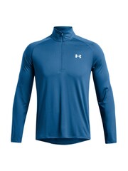 Under Armour Bright Blue Tech 2.0 1/2 Zip Top - Image 1 of 4