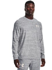 Under Armour Grey Rival Terry Crew Sweat Top - Image 1 of 4