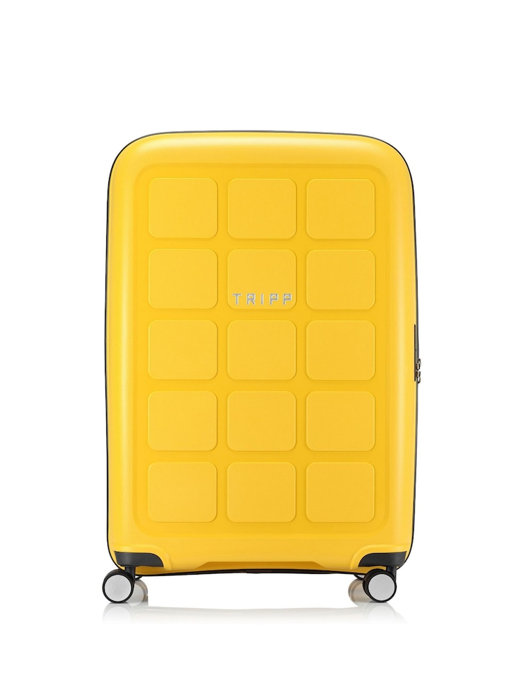 Tripp Yellow Holiday 8 Large Suitcase - Image 1 of 5