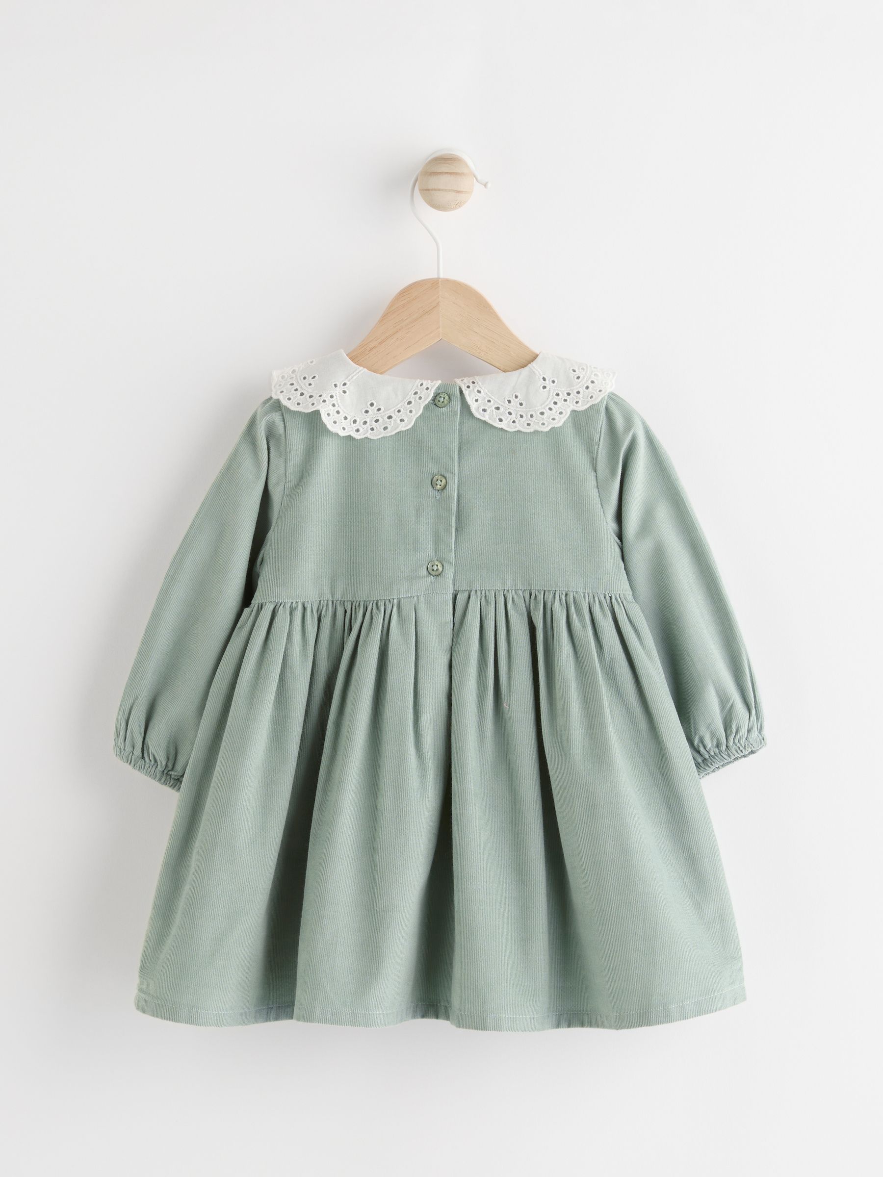Sage green baby dress on sale