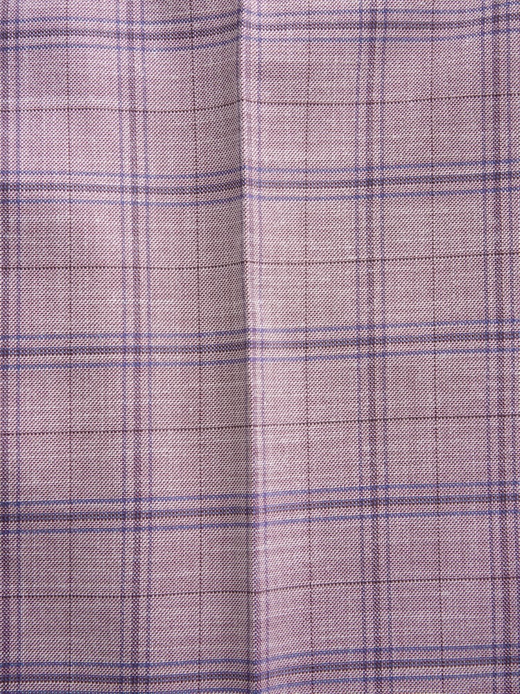 Pink Slim Slim Fit Trimmed Check Suit Trousers - Image 10 of 10