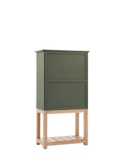 Gallery Home Moss Green Leroy 2 Door Cupboard - Image 7 of 9