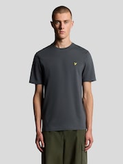 Lyle & Scott Grey Plain T-Shirt - Image 3 of 5