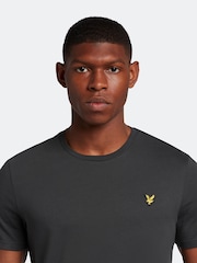 Lyle & Scott Grey Plain T-Shirt - Image 4 of 5