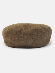 Joules Ashby Brown Flat Cap - Image 5 of 5