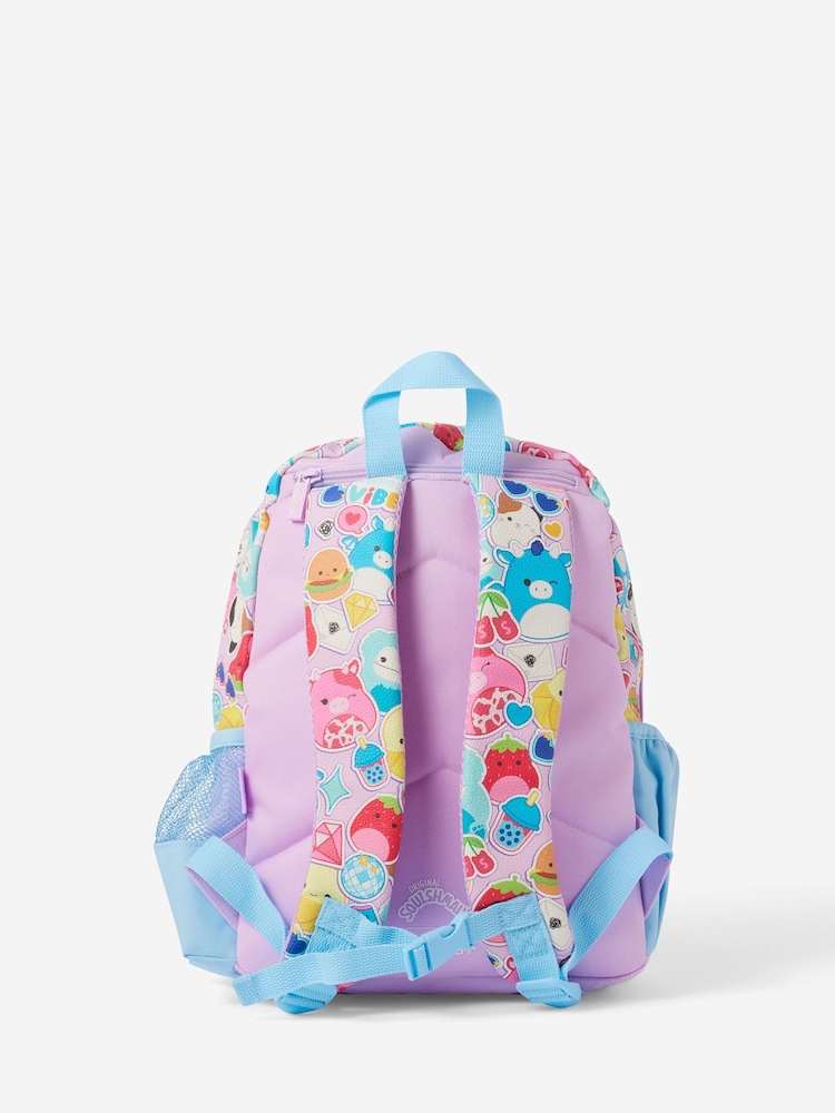 Smiggle Purple Squishmallows Junior Character Hooded Backpack - Image 2 of 2