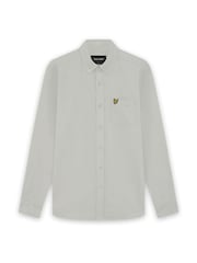 Lyle & Scott 純色牛津襯衫 - 圖片 1，共 2
