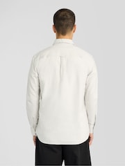 Lyle & Scott Grey Plain Oxford Shirt - Image 4 of 6